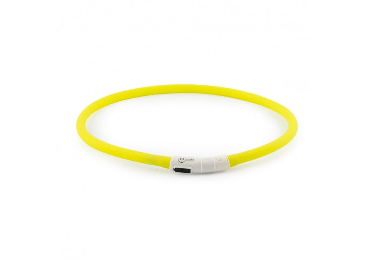 Ancol USB Flashing Band - Yellow