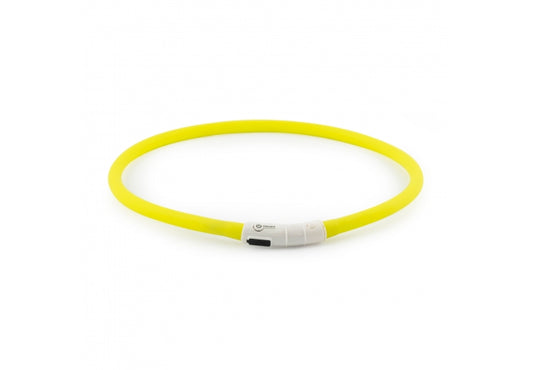 Ancol USB Flashing Band - Yellow