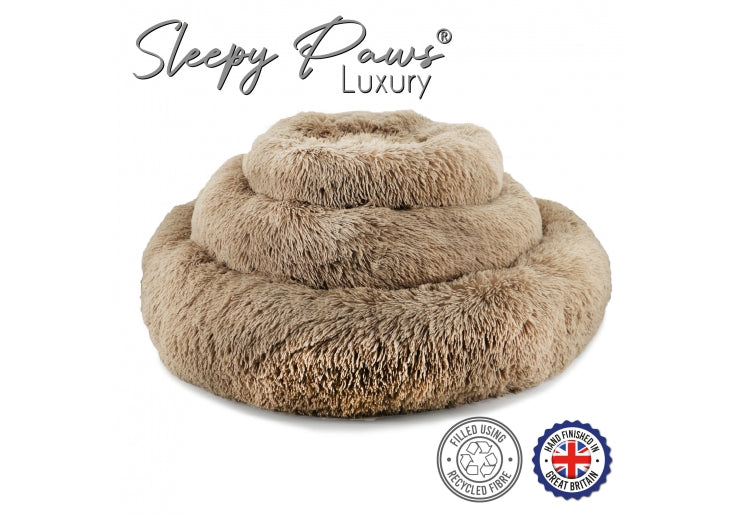 Ancol Super Plush Donut Bed Oatmeal