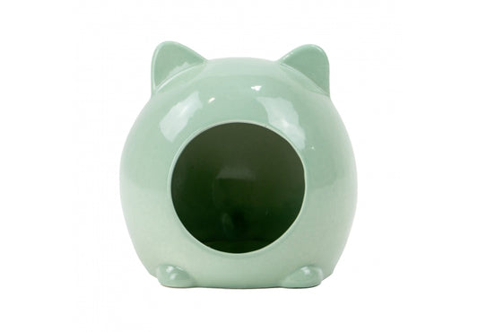 Ancol Small Animal Ceramic Hide - Cat Ears