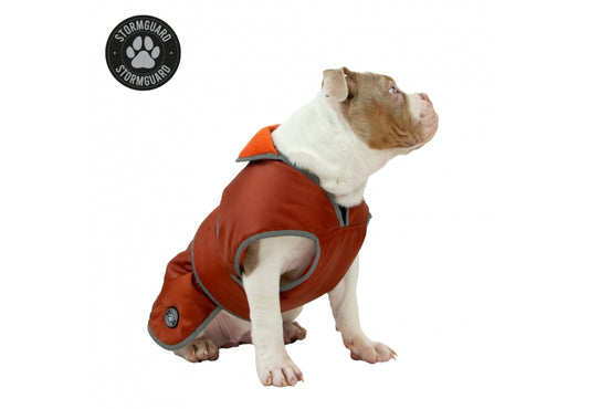 Ancol Stormguard Dog Coat Terracotta