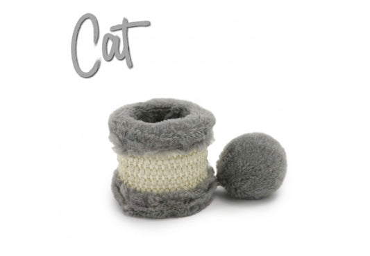 Ancol PomPom Drum Cat Scratcher Toy