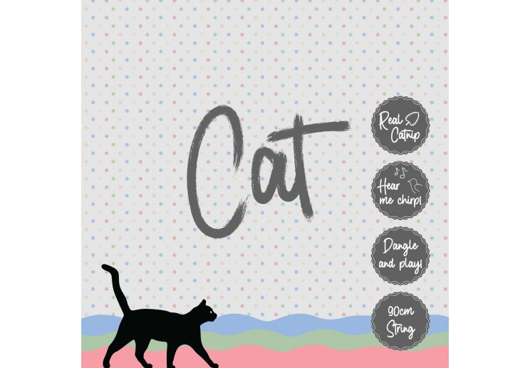 Ancol Catnip Toy Chirping Greenfinch