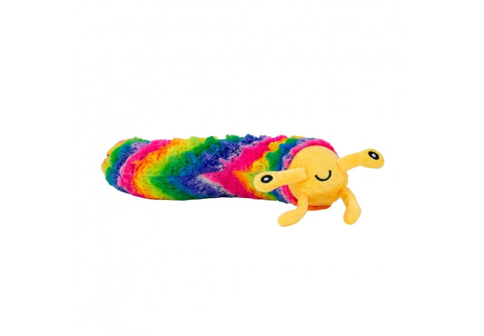 Ancol Cuddle Psychedelic Slug Toy