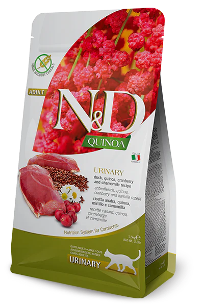 N&D Cat Quinoa Urinary Duck 300g - DATED MARCH 26