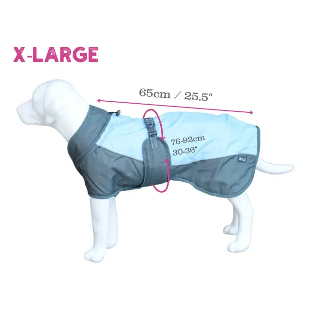 Henry Wag Waterproof Coat Blue