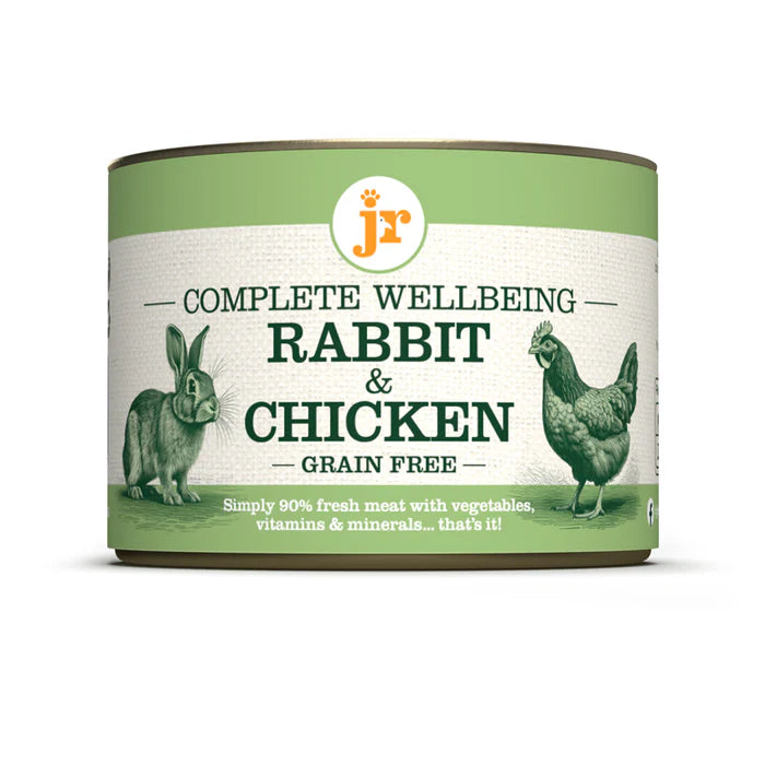 Cream Rabbit Chicken JR Complete Wellbeing Rabbit & Chicken 200g – Wildwood Pets
