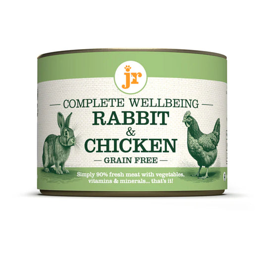 JR Complete Wellbeing Rabbit & Chicken 200g