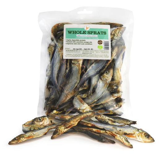 JR Dried Whole Baltic Sprats 85g