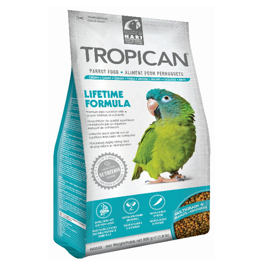 Tropican Lifetime Formula Parrots 820g