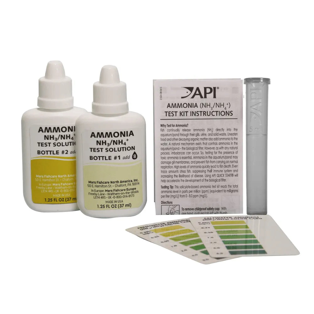 API Ammonia Test Kit - Salt & Fresh Water