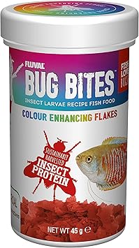 Fluval Bug Bites Colour Enhancing Flakes 18g
