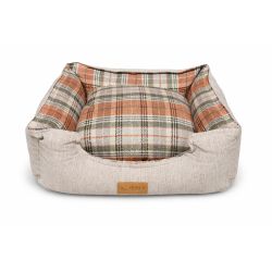 Dubex Dog Bed Brit Tartan Red