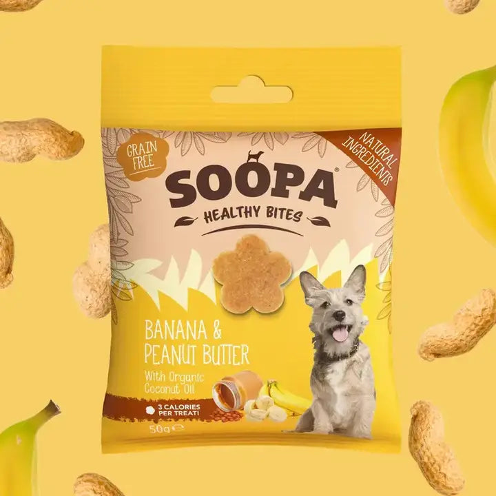 Soopa Banana & Peanut Butter Bites 50g