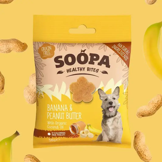 Soopa Banana & Peanut Butter Bites 50g