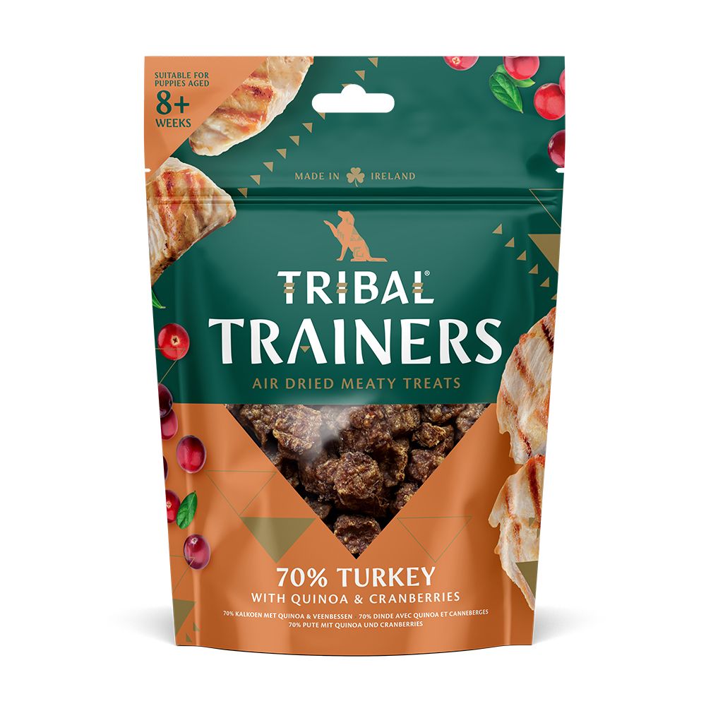 Tribal Trainers Turkey & Cranberry Dog Treats 80g