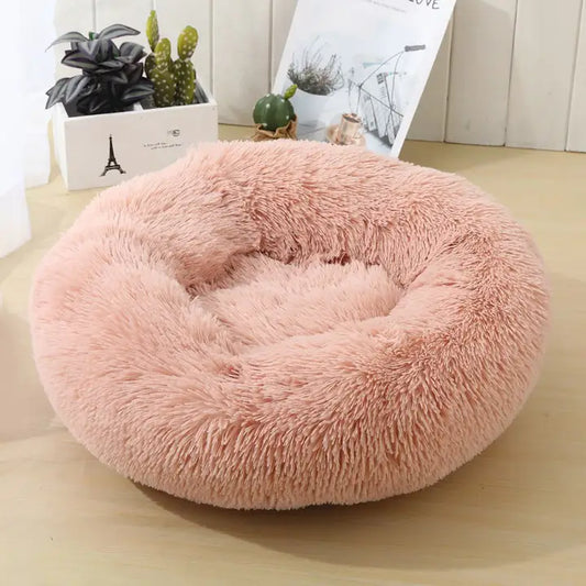 Pet Wiz Donut Bed Pink -