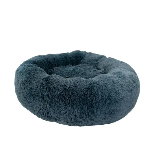 Ancol Giant Plush Donut Bed Graphite 130cm