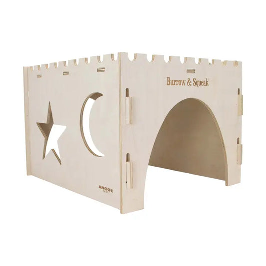 Ancol Burrow & Squeak Wooden Pet Castle