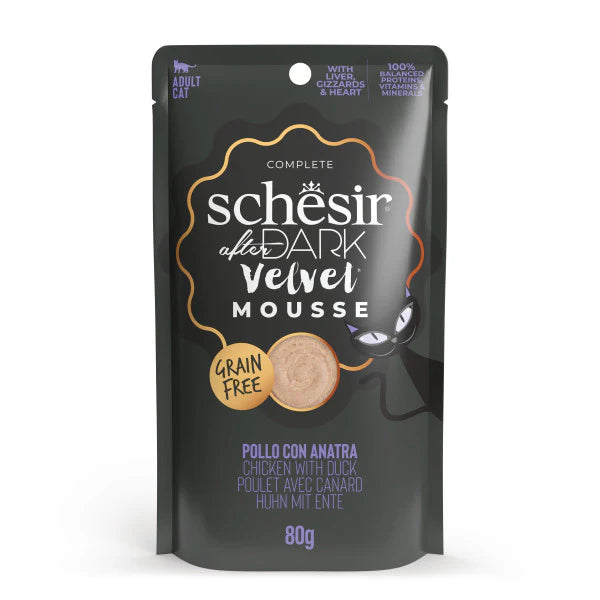 Schesir Dark Velvet Chicken & Duck 80g