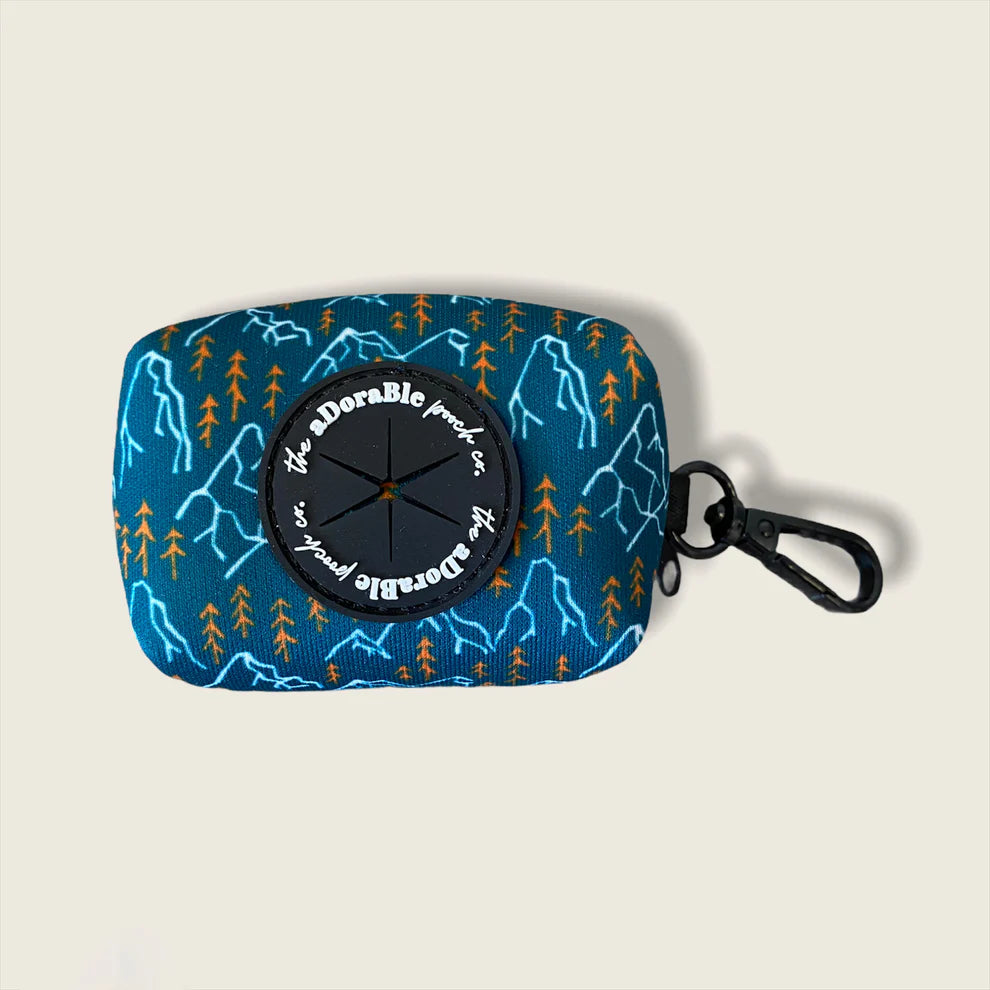 The aDoraBle Pooch Co. Alpine Adventure Poo Bag Holder
