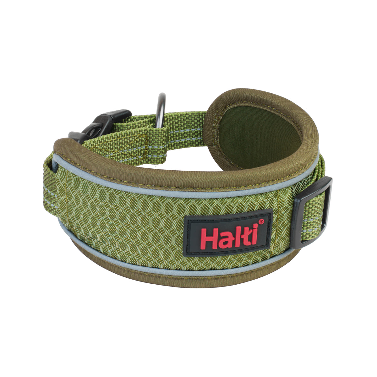 Company Of Animals Halti Anatomy Collar Wide Green