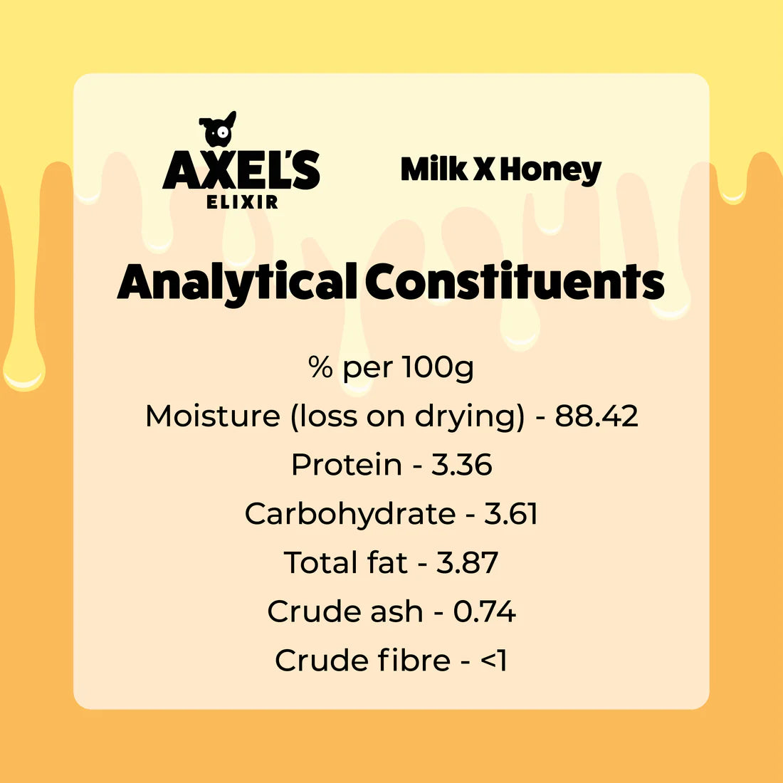 Axels Elixir Milk & Honey Original Bones