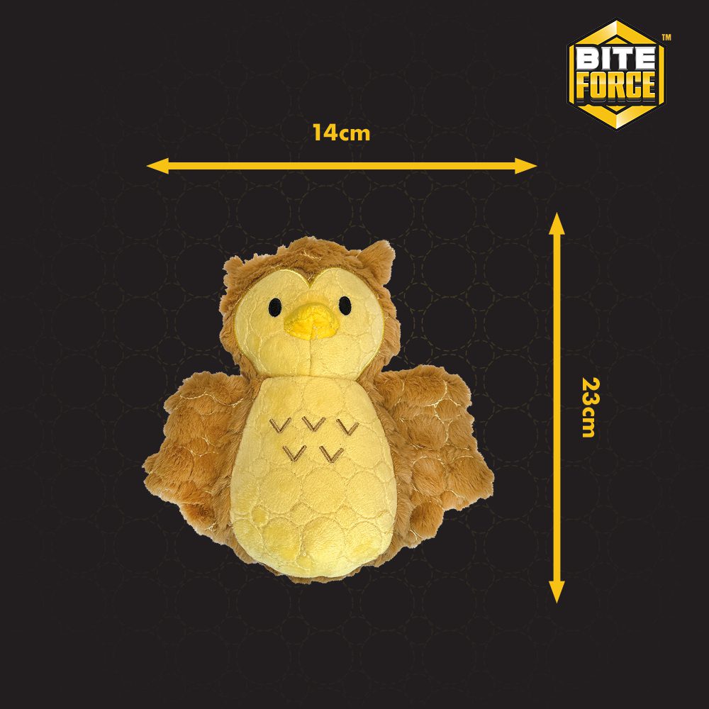 Company of Animals Bite Force Kevlar Tough Plush - Owl
