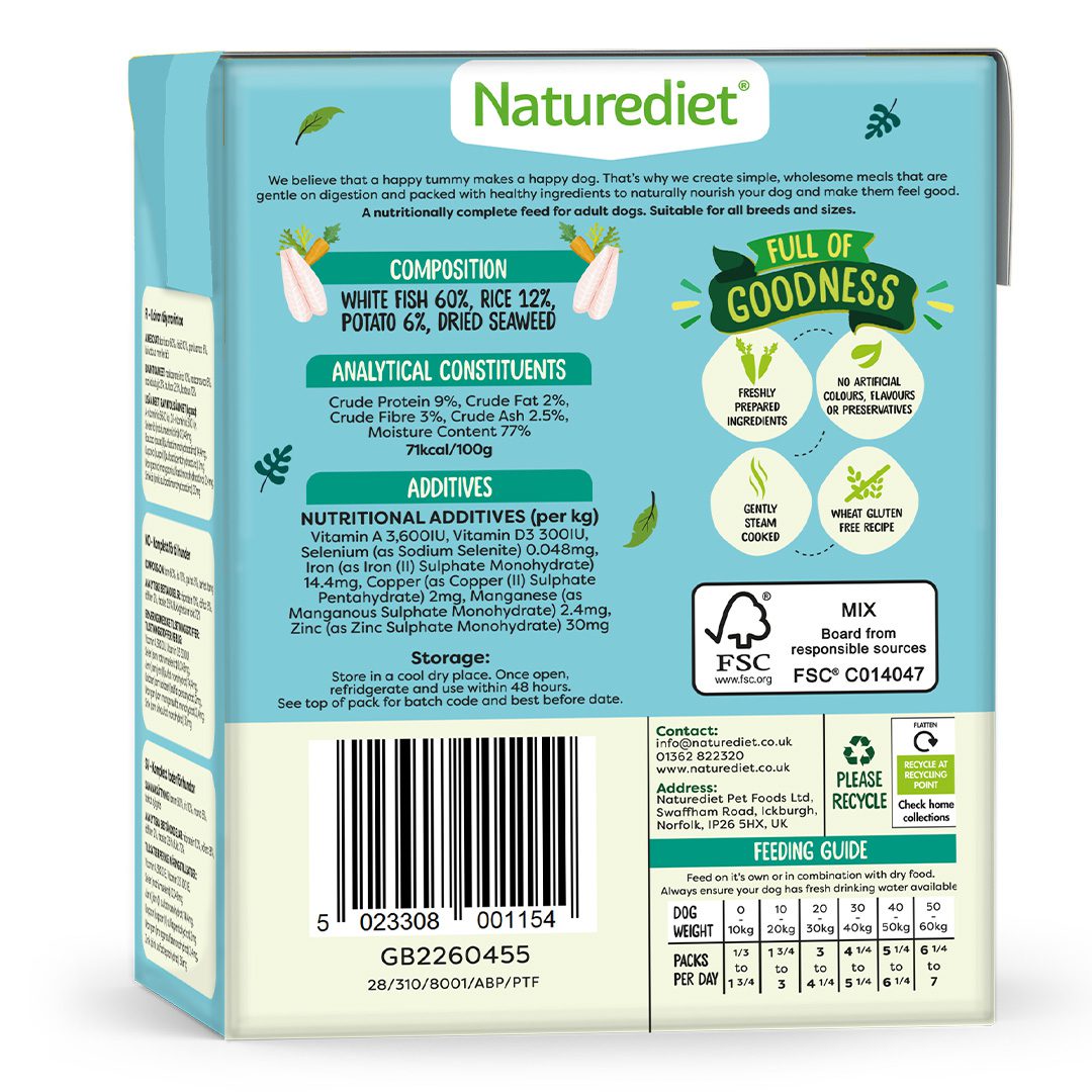 Naturediet Feel Good Fish 390g