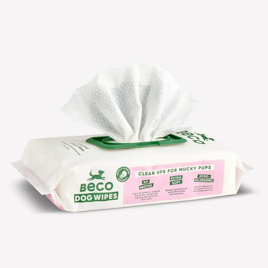 Beco Bamboo Dog Wipes Coconut 80 Pack