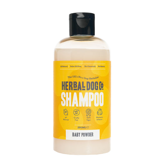 Herbal Dog Co Dry Shampoo Baby Powder 250ml