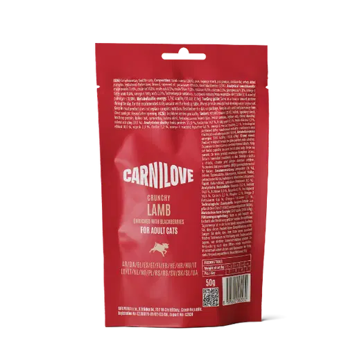 Carnilove Cat Crunchy Treats Lamb with Blackberries