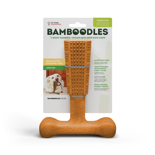 Bamboodles T-Bone Peanut Butter