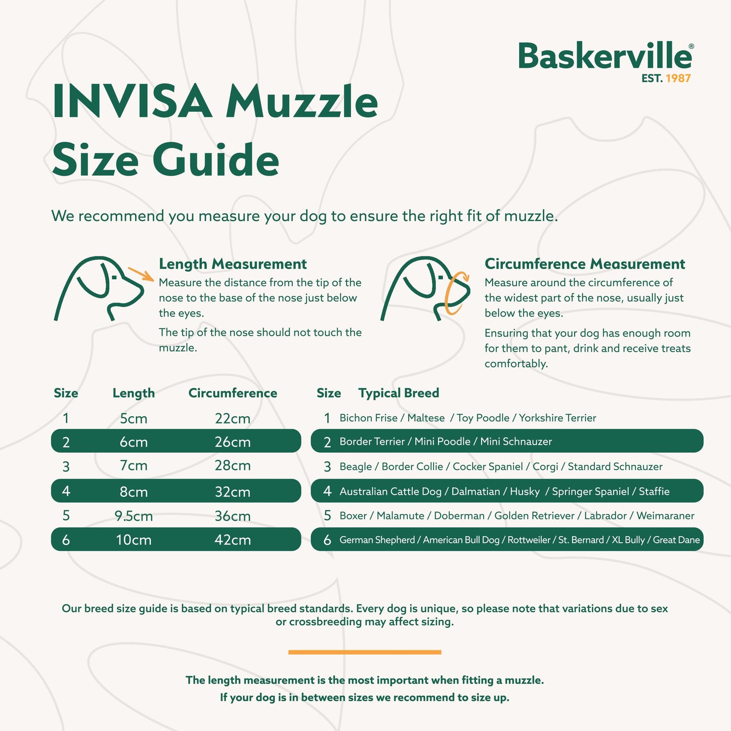 Company of Animals Baskerville INVISA Muzzle