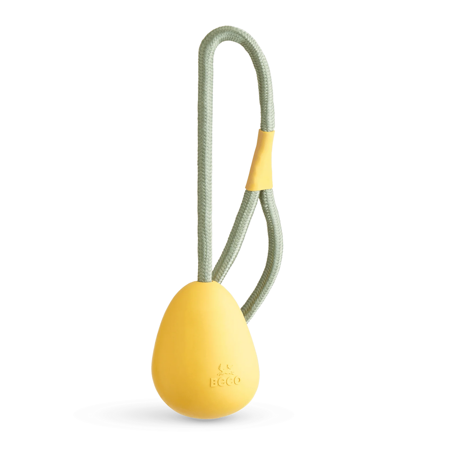 Beco Rubber Slinger Pebble - Yellow