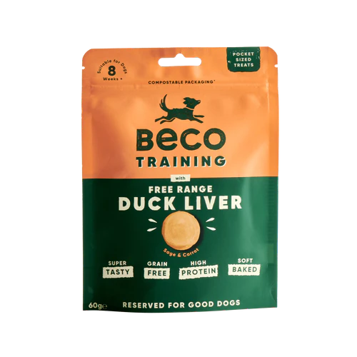 Beco Treats Free Range Duck Liver 60g