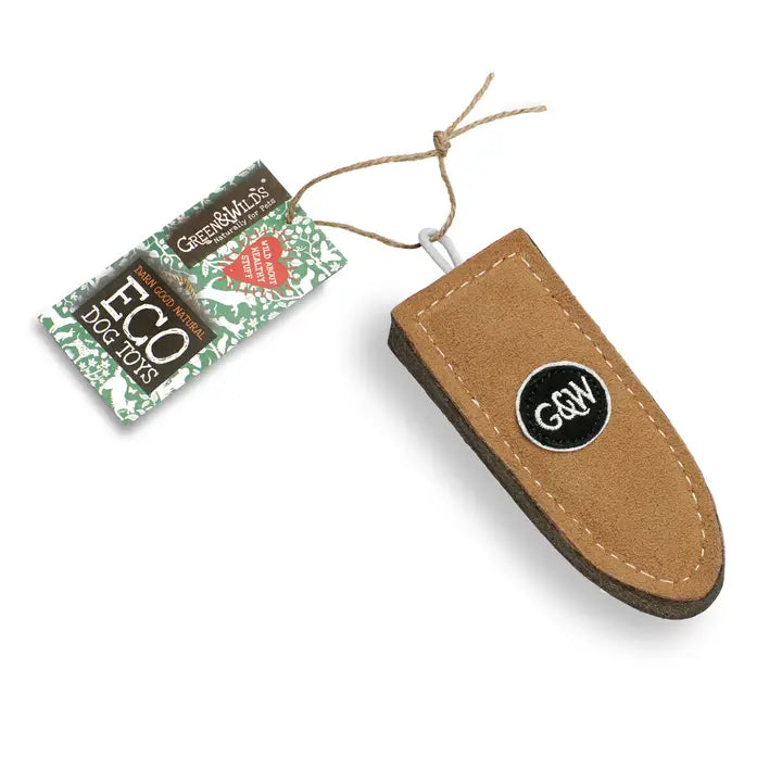 Green & Wilds Bite the Bullet Eco Dog Toy