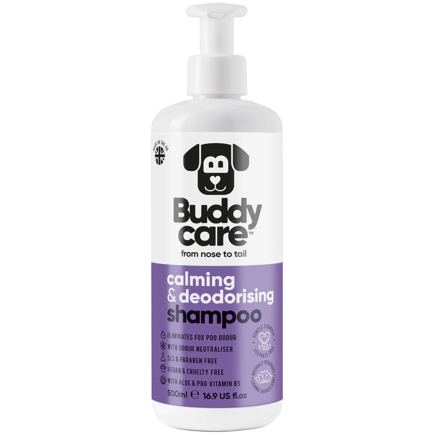 Buddycare Dog Deodorising Shampoo 500ml