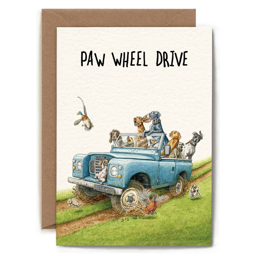 Bewilderbeest - Paw Wheel Drive Card