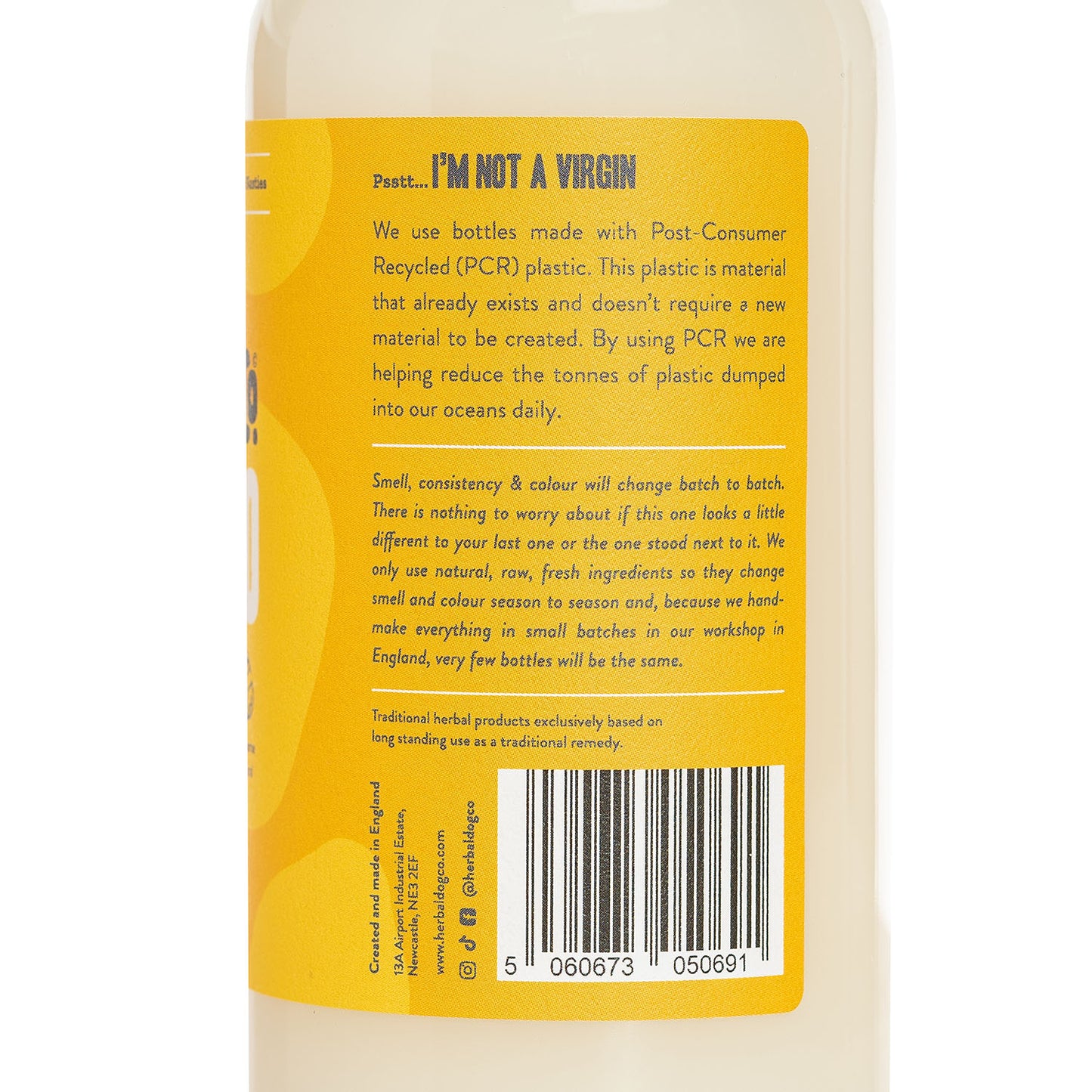 Herbal Dog Co Shampoo Coconut 250ml