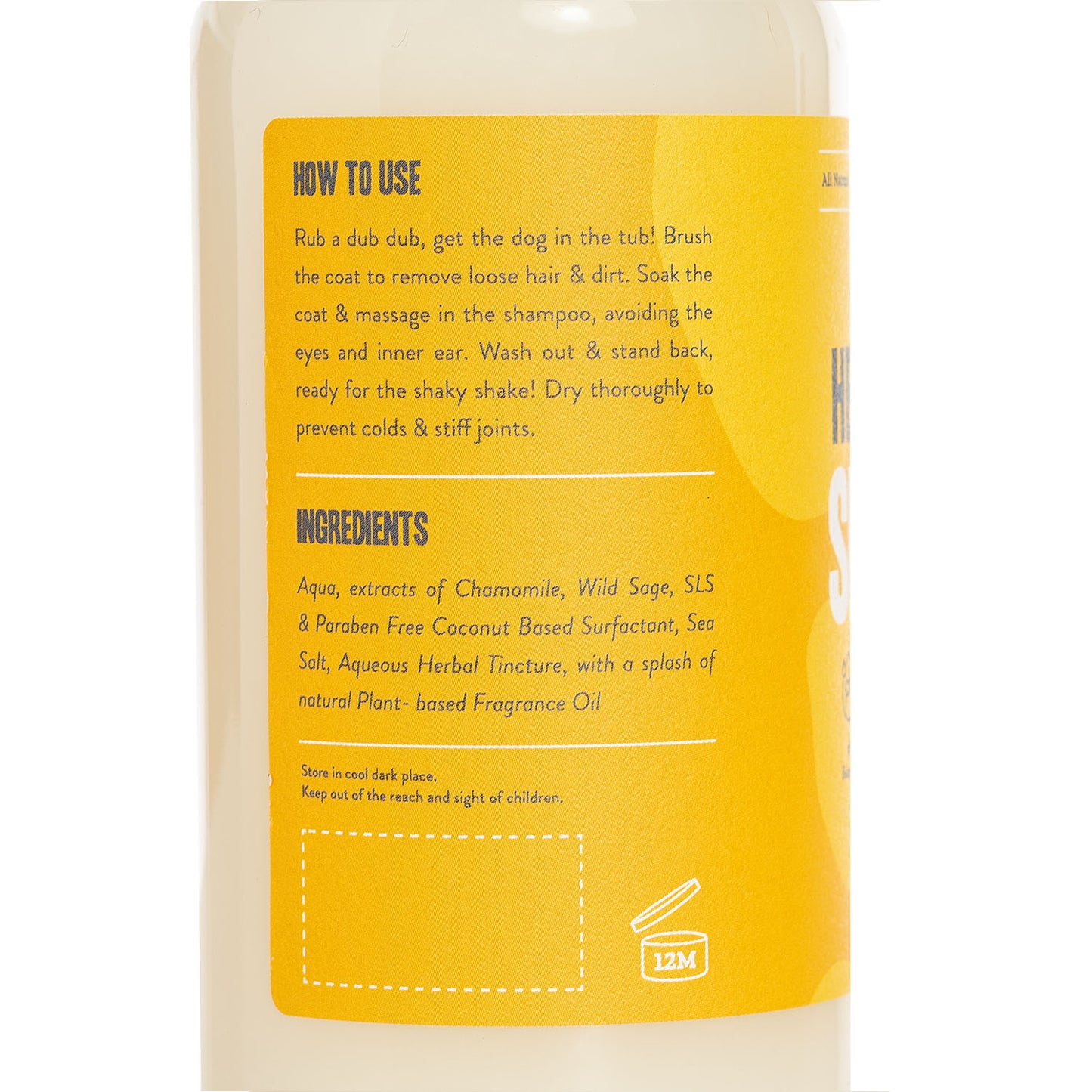 Herbal Dog Co Shampoo Coconut 250ml