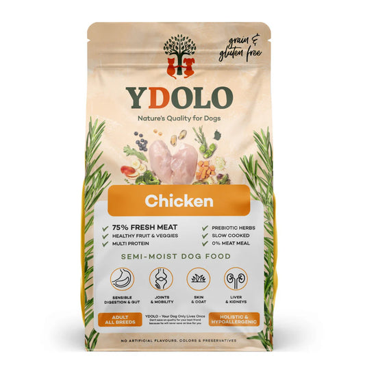 Ydolo Chicken Semi-Moist Dog Food 2.5kg