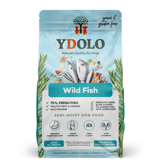 YDOLO Wild Fish Semi-Moist Dog Food 2.5kg