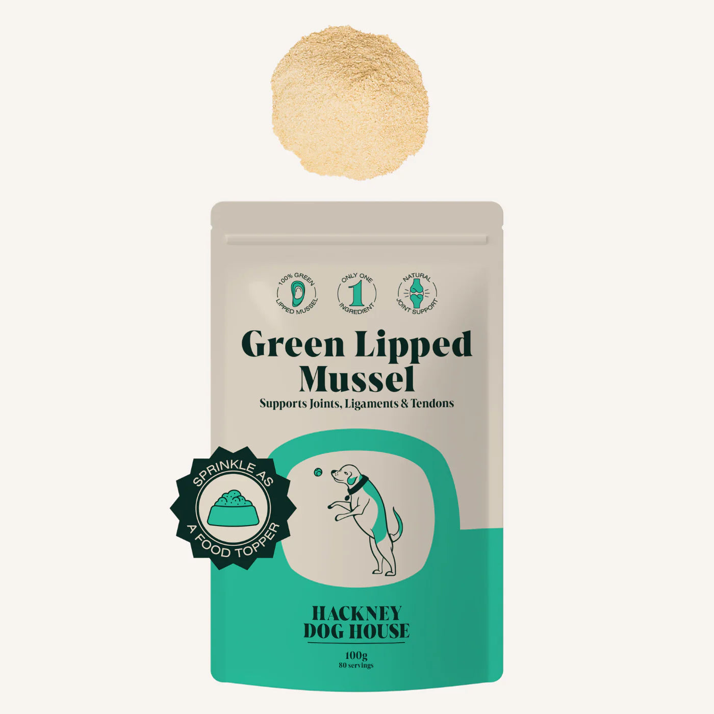 Hackney Green Lipped Mussel Powder 100g