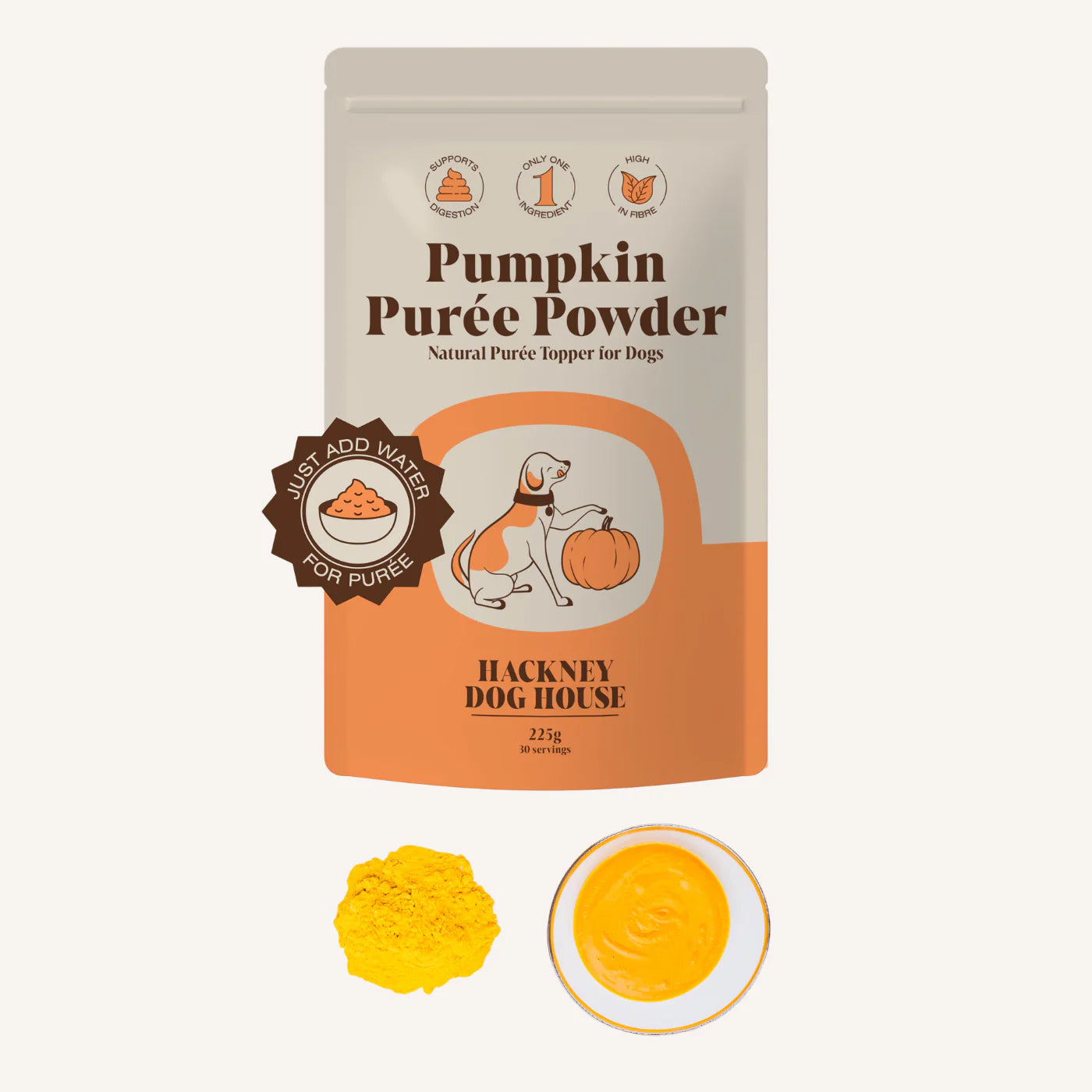 Hackney Pumpkin Puree Powder 225g