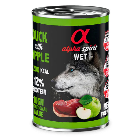 Alpha Spirit Duck with Green Apple 400g