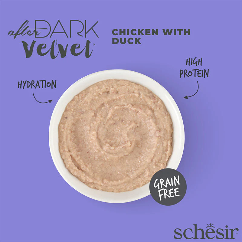 Schesir Dark Velvet Chicken & Duck 80g