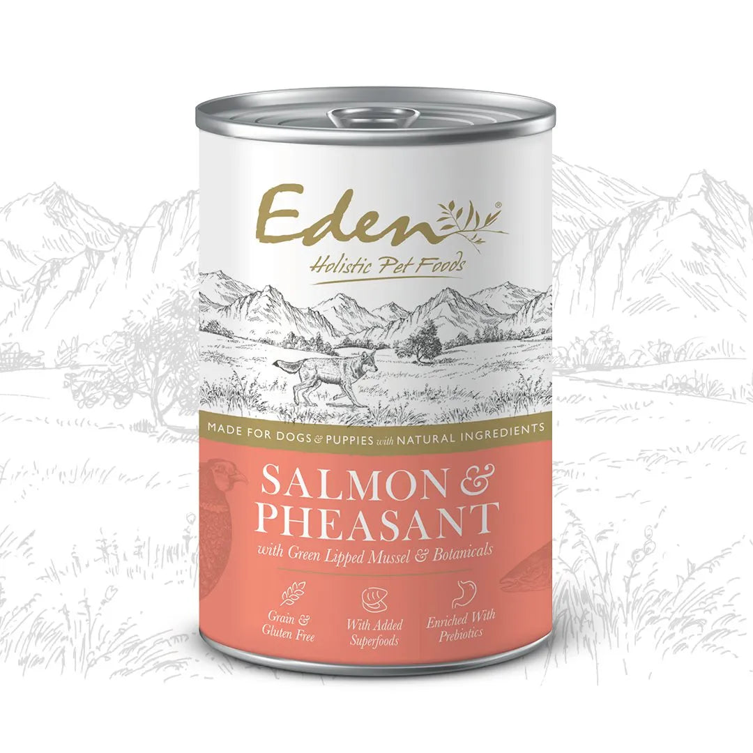 Eden Gourmet Wet Dog Food Salmon & Pheasant 400g