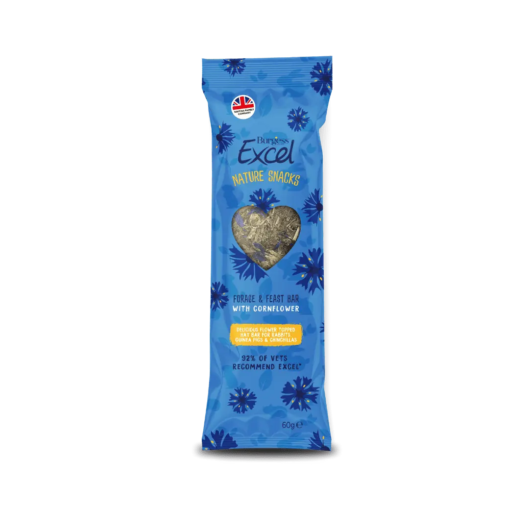 Burgess Excel Forage Bar Cornflower 60g