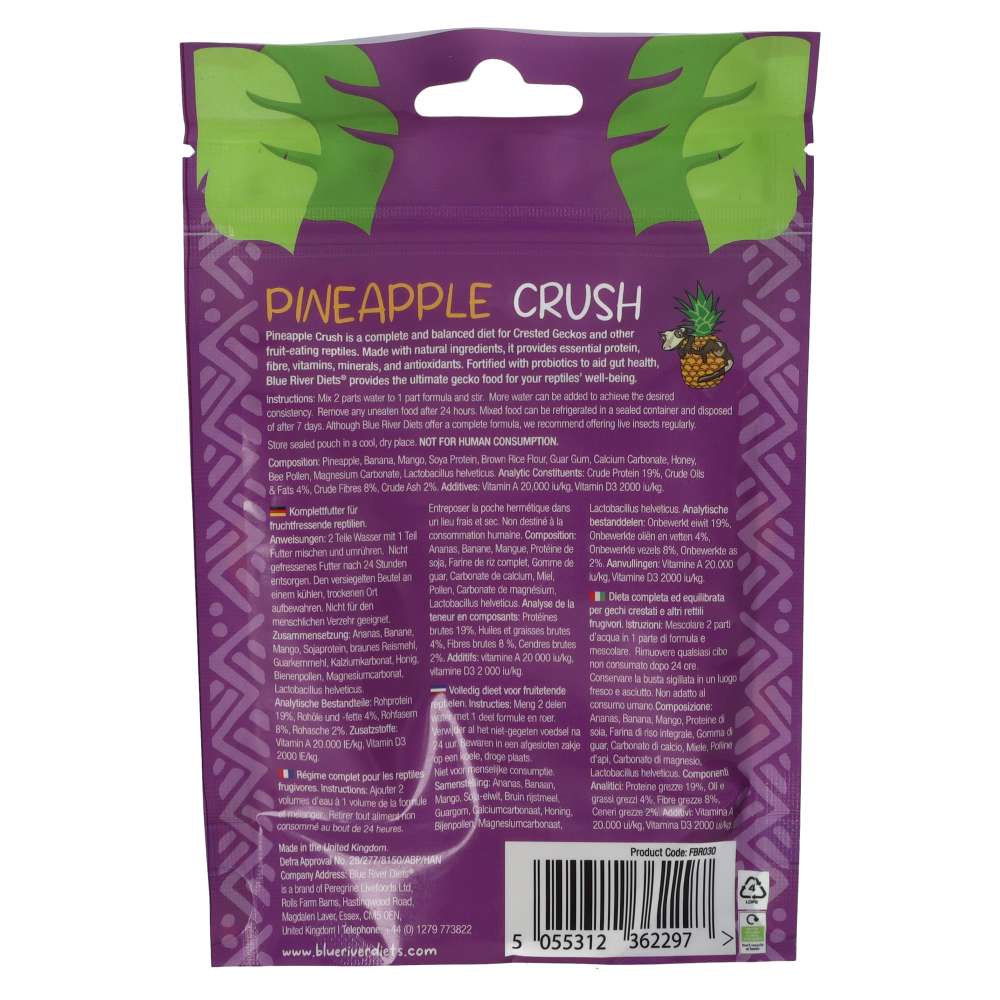 Blue River Pineapple Gecko Diet 60g